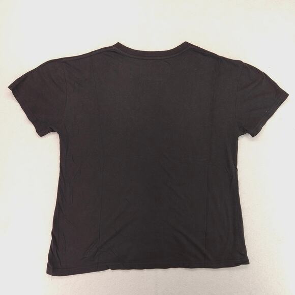 Def Leppard Band Graphic Short Sleeve Crew Neck Shirt Womens Size Large L Black - Picture 9 of 9